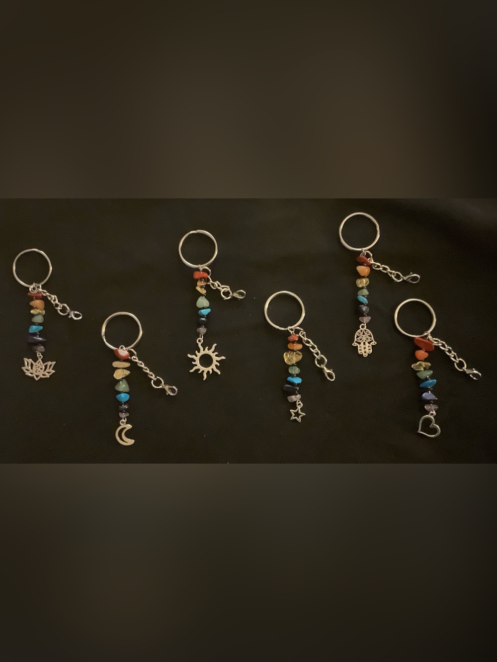 HEALING STONE KEYCHAINS/BAG CHARMS FOR THE GIRLIES💞🐾💞🐾